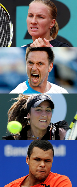 アナ・イバノビッチ/マラット・サフィン/ジル・シモン/アメリ・モレスモ