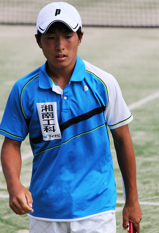 敗れた湘南工科大付の野口莉央