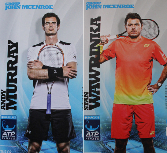 アンディ・マレーとスタン・ワウリンカ