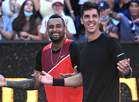 ニック・キリオス、タナシ・コキナキス