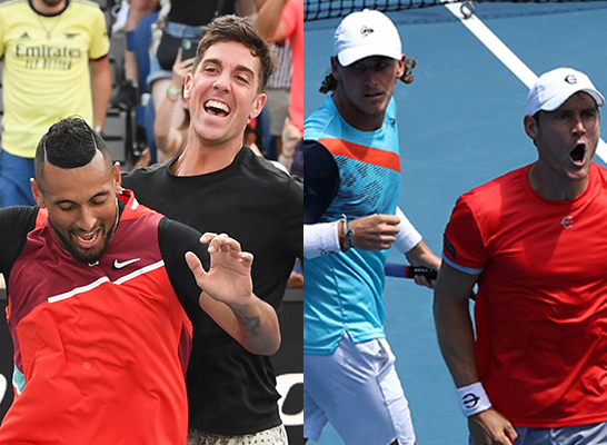 キリオス、コキナキス、エブデン、パーセル