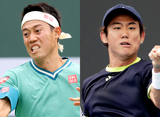 錦織圭、西岡良仁