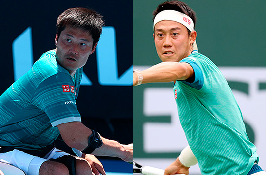 国枝慎吾、錦織圭