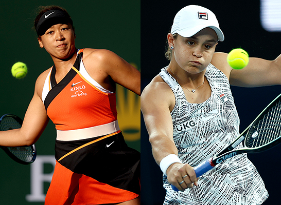 大坂なおみ、アシュレイ・バーティ