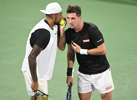 ニック・キリオス、タナシ・コキナキス