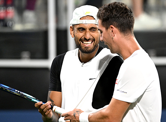 ニック・キリオス、タナシ・コキナキス