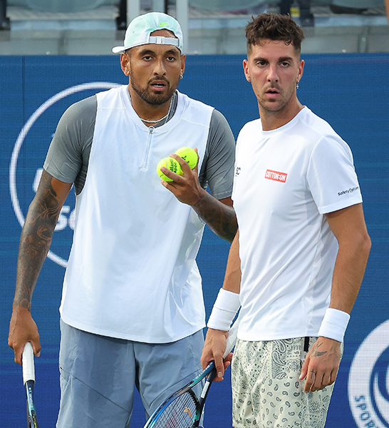 ニック・キリオス、タナシ・コキナキス