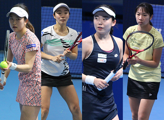 荒川晴菜、今西美晴、小堀桃子、伊藤あおい