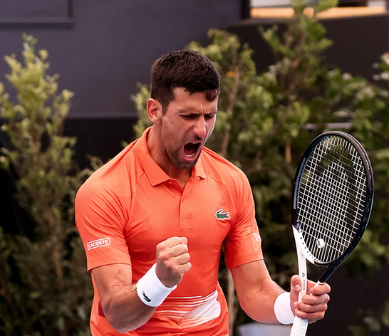 ノヴァークジョコビッチ