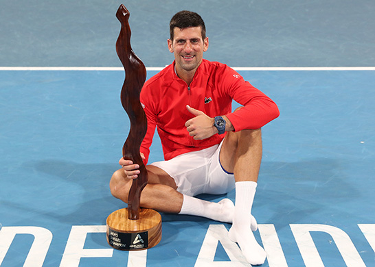 ノヴァークジョコビッチ