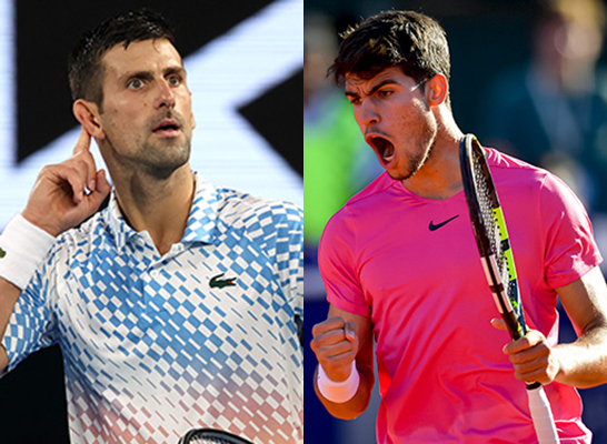 ノヴァーク・ジョコビッチ、カルロス・アルカラス