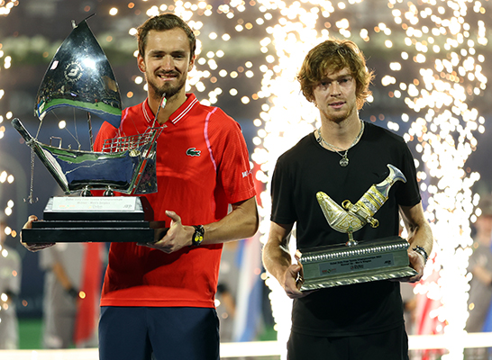 アンドレイ・ルブレフ、ダニール・メドベージェフ