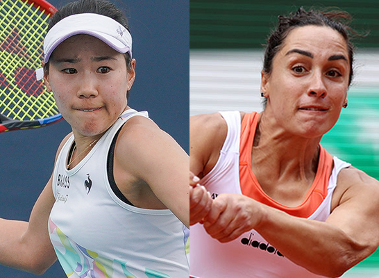 日比野菜緒、マルティナ・トレヴィサン