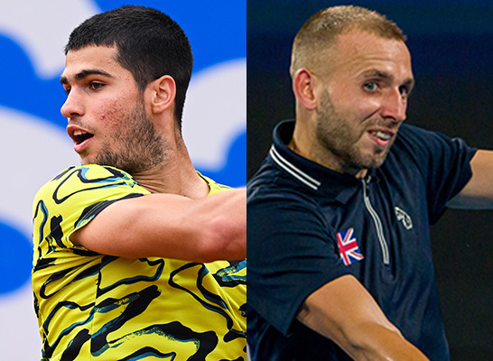 カルロス・アルカラス、ダニエル・エヴァンス