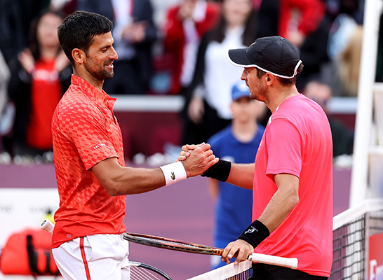 ノヴァーク・ジョコビッチ、ドゥサン・ラヨビッチ