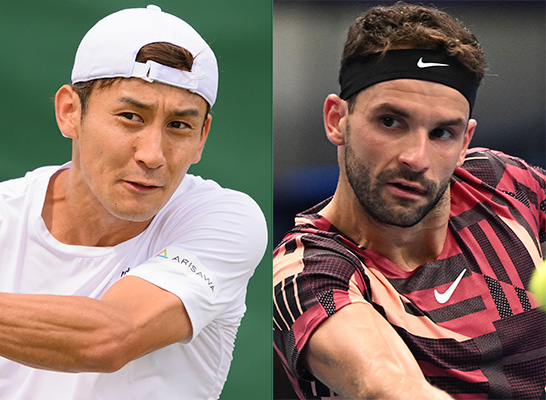 島袋将、グリゴール・ディミトロフ