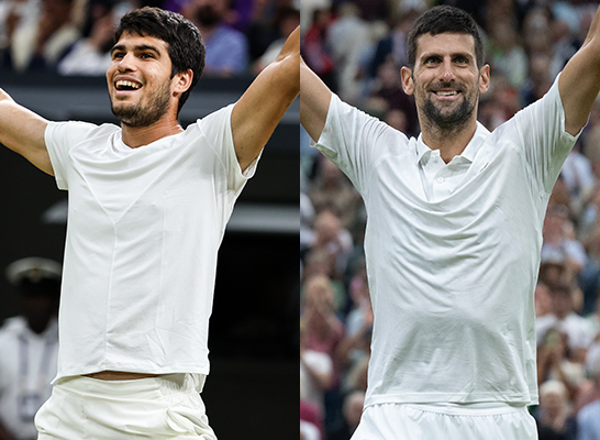 ノヴァーク・ジョコビッチ、カルロス・アルカラス