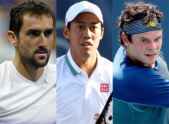 錦織、チリッチ、ラオニッチ