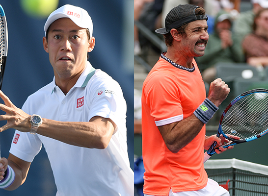 錦織圭、ジョーダン・トンプソン