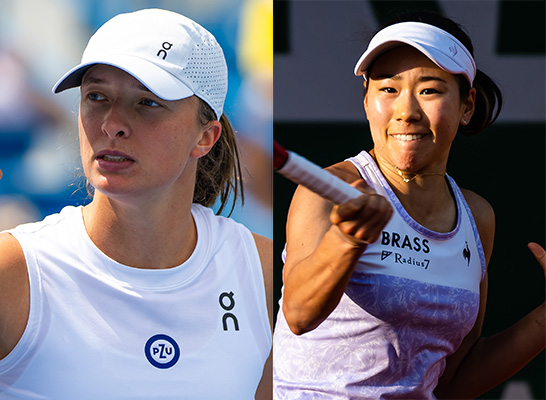 イガ・シフィオンテク、日比野菜緒