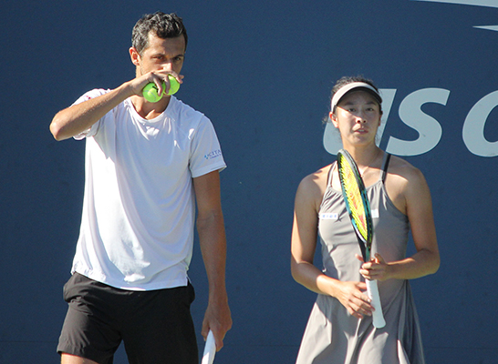 メイト・パビッチ、柴原瑛菜