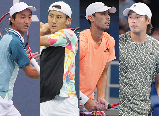 望月慎太郎、島袋将、マクラクラン勉、上杉海斗