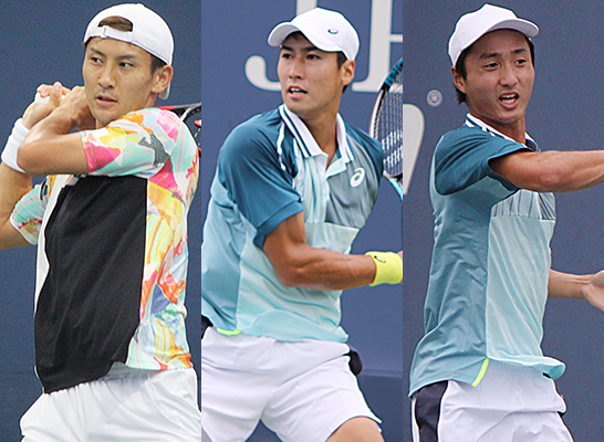 島袋将、望月慎太郎、綿貫陽介