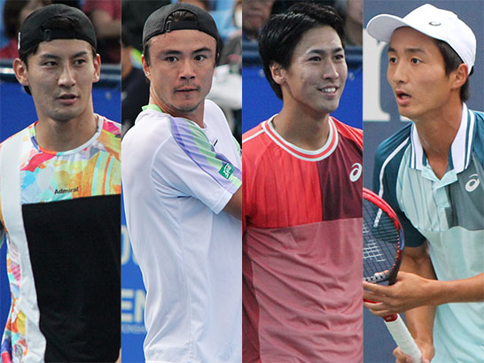 島袋将、ダニエル太郎、綿貫陽介、望月慎太郎