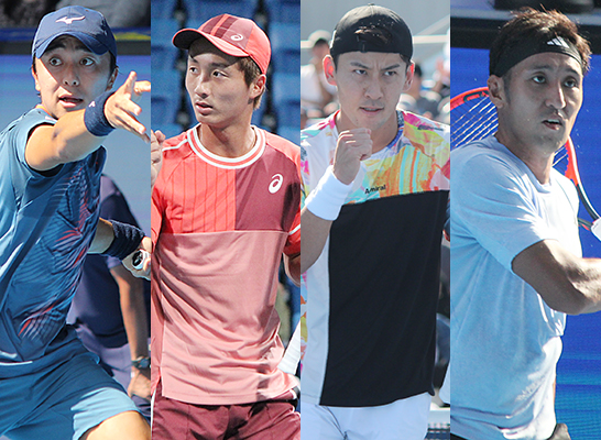 清水悠太、望月慎太郎、島袋将、内山靖崇