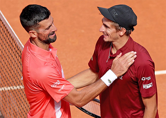 ジョコビッチ、アルナルディ