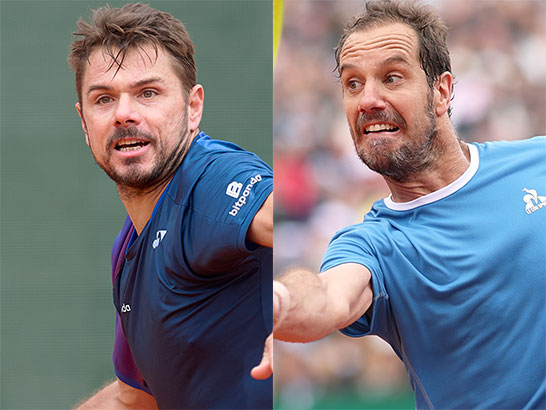 ワウリンカ、ガスケ