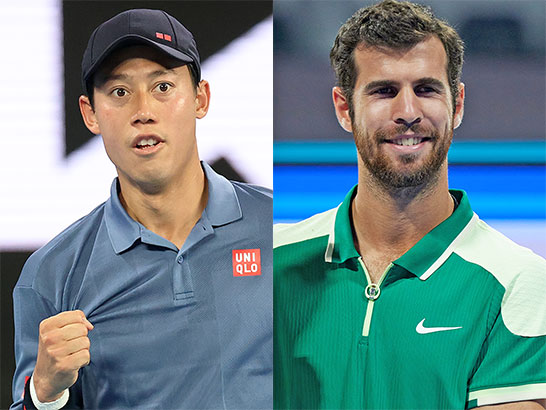 錦織圭、ハチャノフ