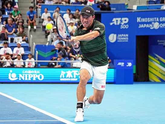 錦織圭（2024ジャパンOP)