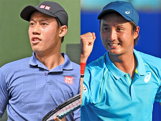 錦織圭、望月慎太郎