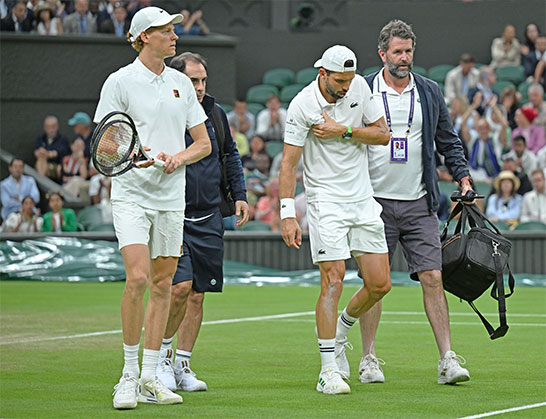 シナー、ディミトロフ