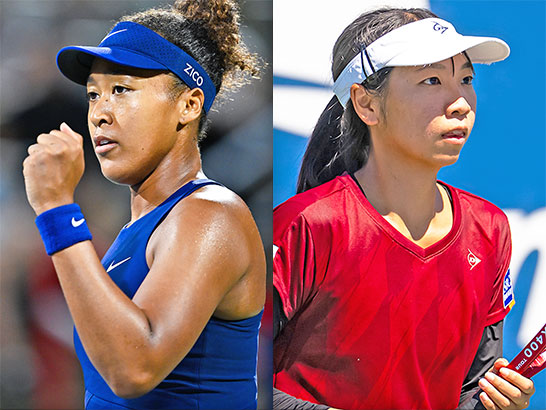 大坂なおみ、伊藤あおい