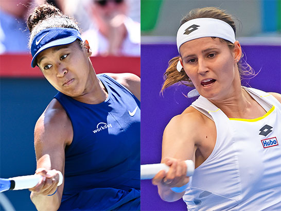 （左から）大坂なおみ、ミネン