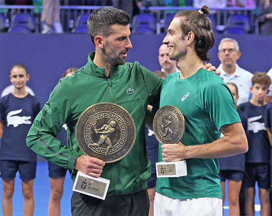 ジョコビッチ、ムセッティ