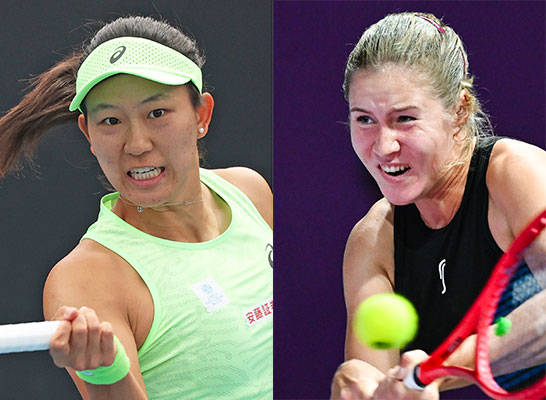 内島萌夏、アナスタシア・ザハロワ