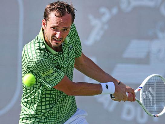 メドベージェフ（ドバイ・デューティー・フリー・テニス選手権）