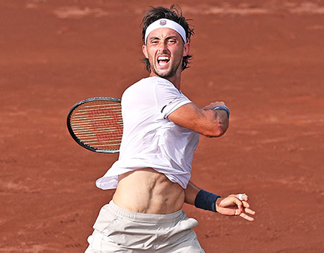 世界9位の第1シード撃破し4強