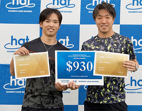 齋藤惠佑/白石光ペア 日本勢対決制しV