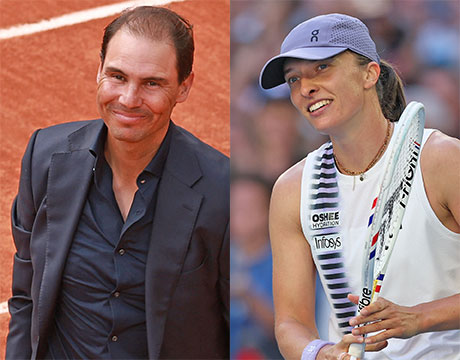 ナダル 女子世界4位を直々指導