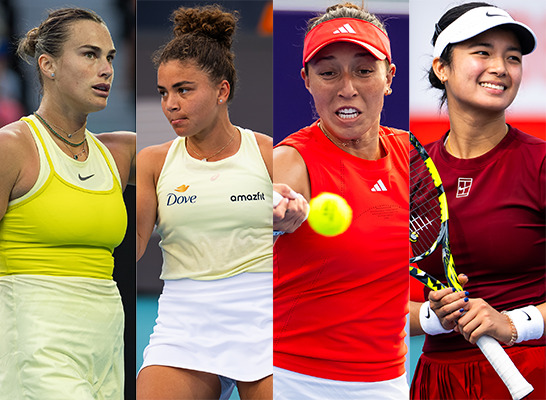 左からサバレンカとパオリーニとペグラとイーラ