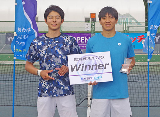 左から楠原悠介と 中川舜祐