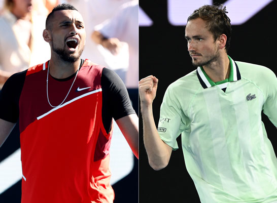 キリオス、メドベージェフ