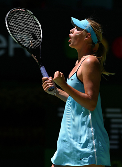 マリア・シャラポワ 写真は全豪オープン